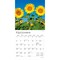 Sunflowers | 2026 7 x 14 Inch (Hanging) Monthly Mini Wall Calendar